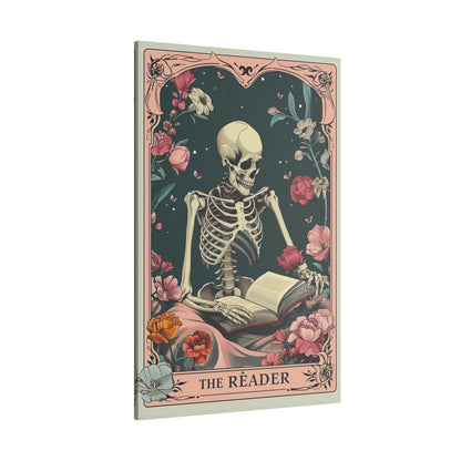 .75" Matte Canvas - The Eternal Reader