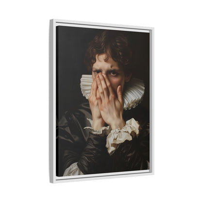 Framed Canvas - The Foul Flush Reaction