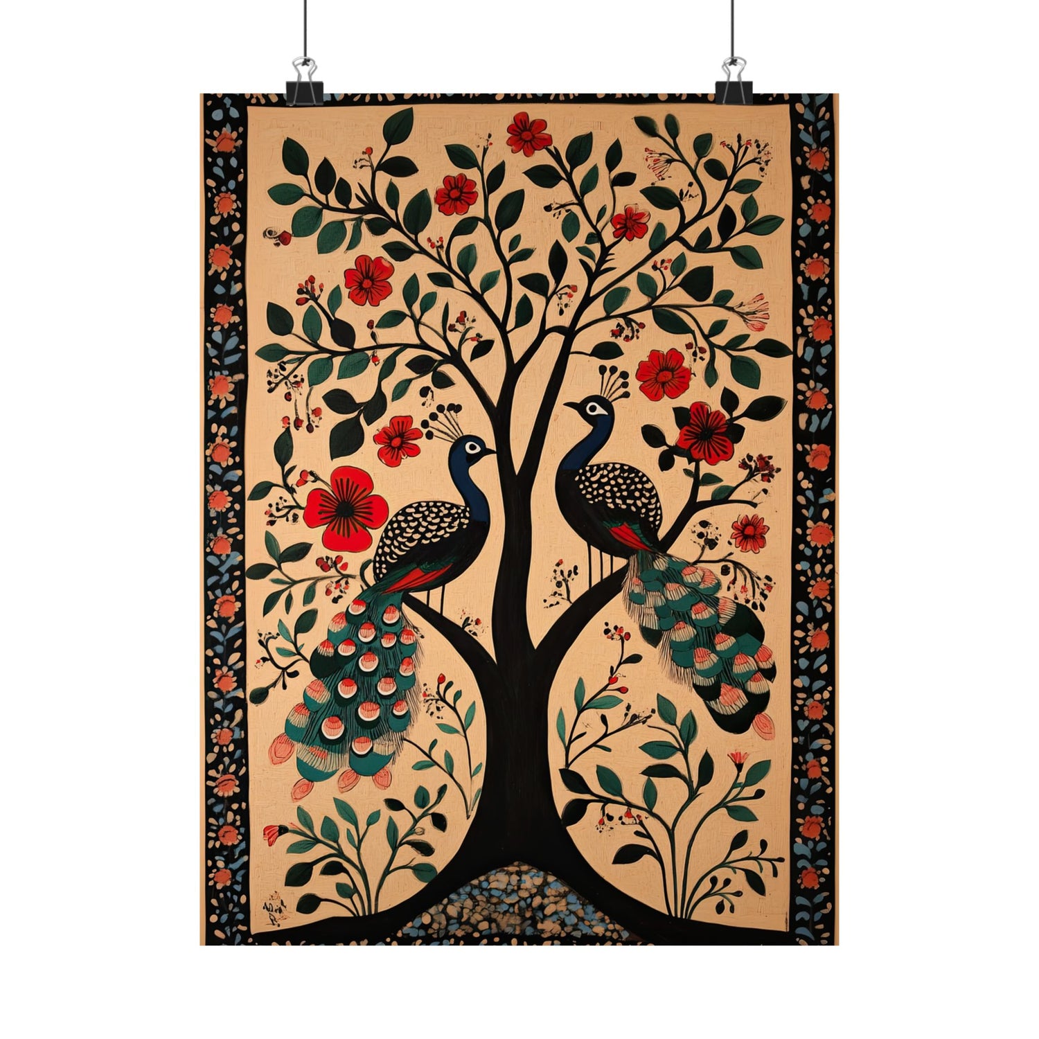 Lovers Under Blooming Canopy