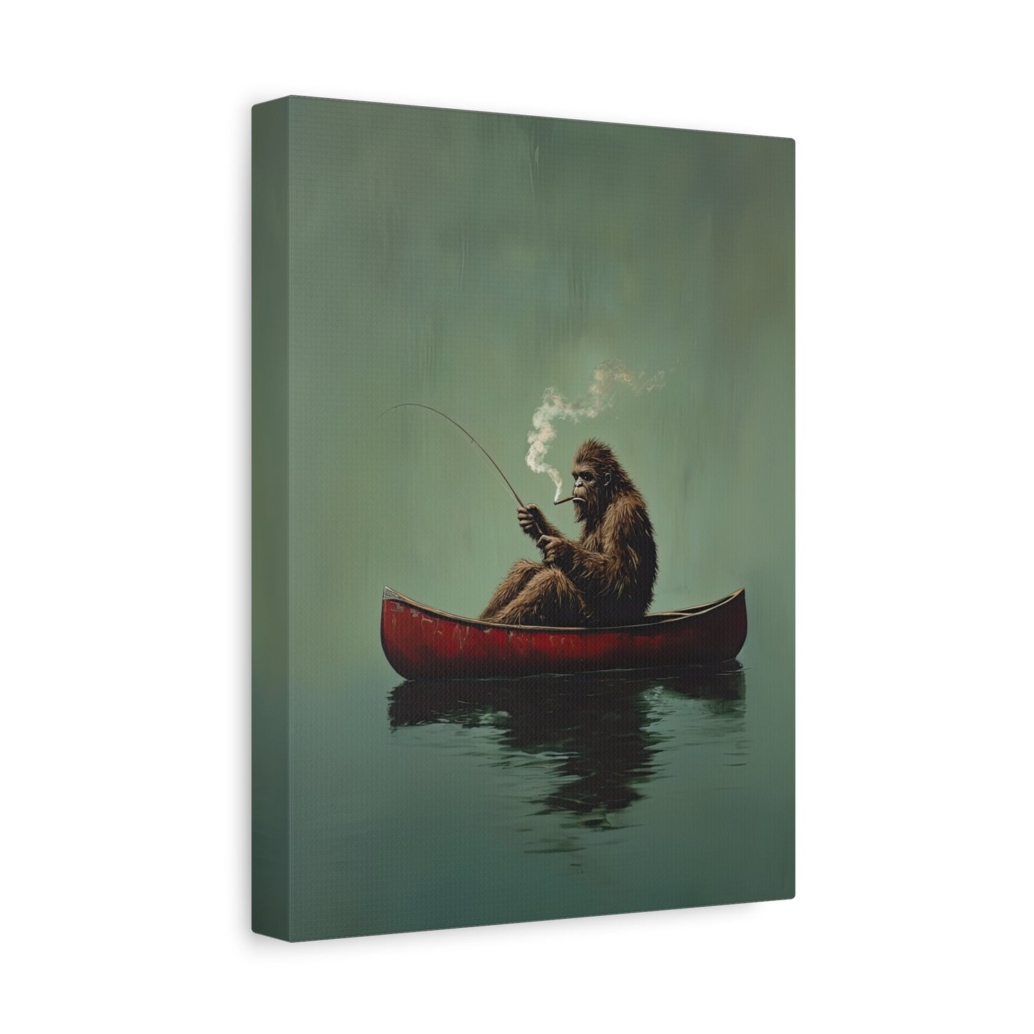 1.25" Matte Canvas - Bigfoot Canoe Adventure