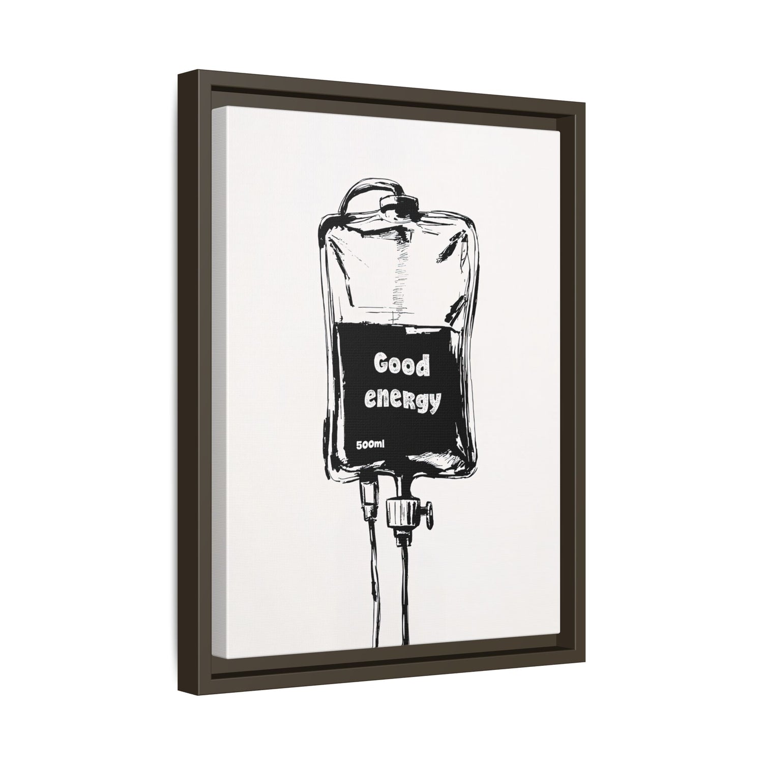 Framed Canvas - Good Energy IV Bag
