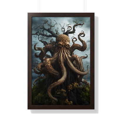 Framed Paper Print - Cthulhu&