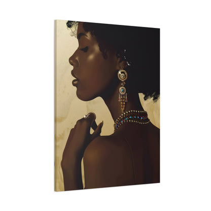 1.25" Matte Canvas - Regal Jewel Toned Muse