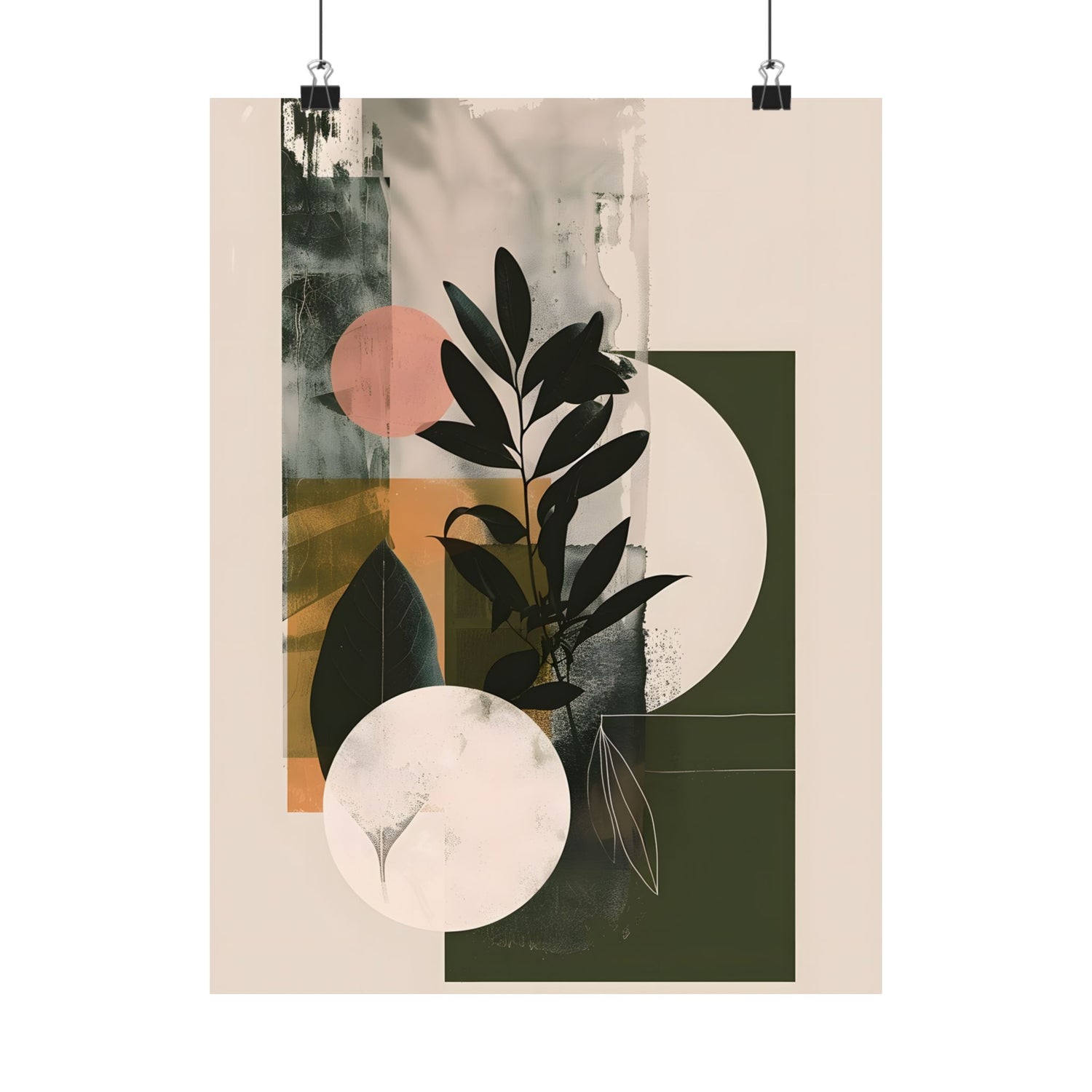 Earthy Geometric Botanicals