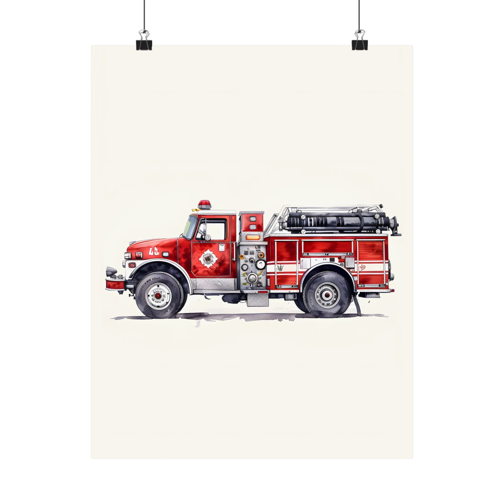 Classic Pumper Firetruck