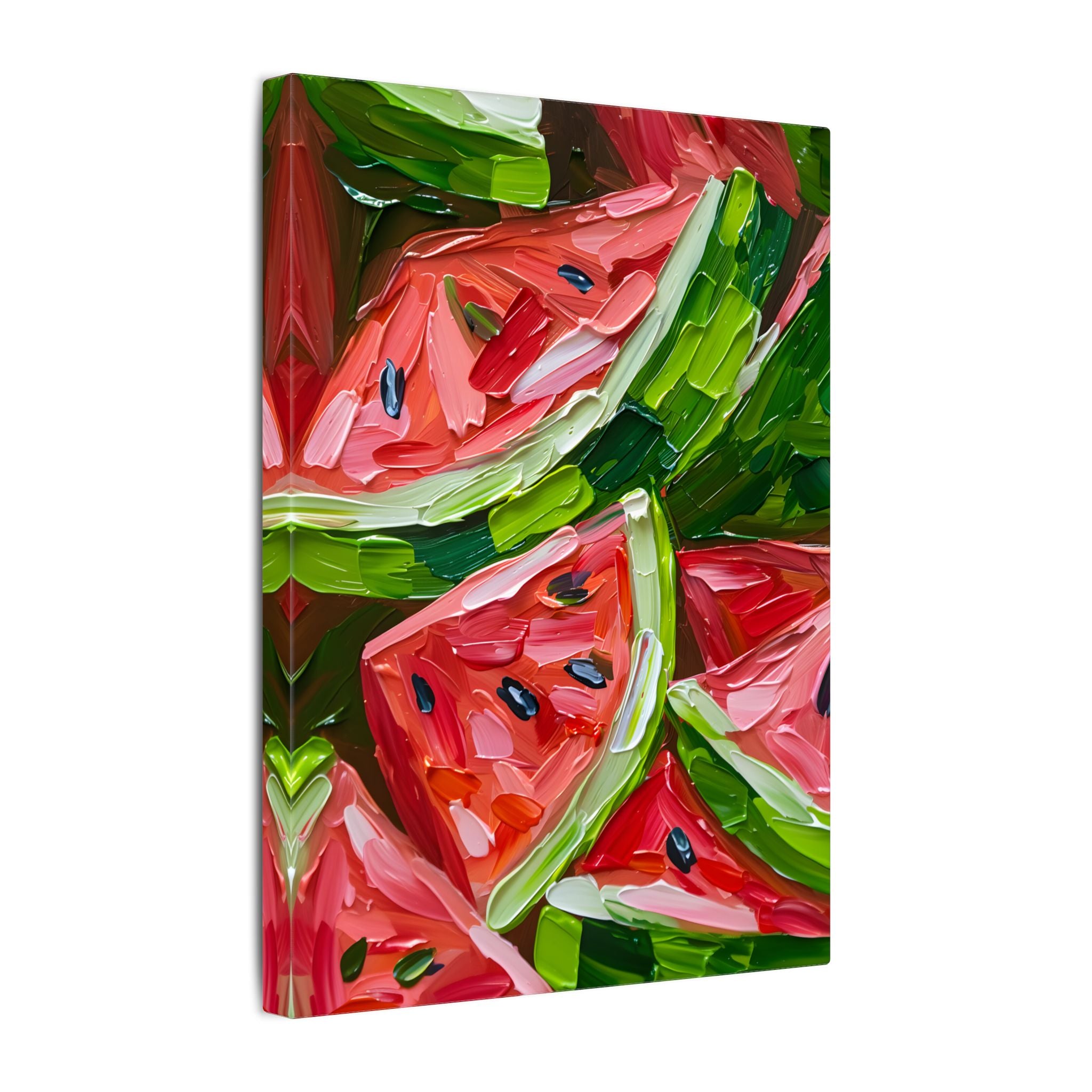.75" Matte Canvas - Juicy Watermelon Slices
