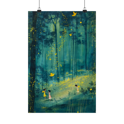 Enchanted Firefly Forest