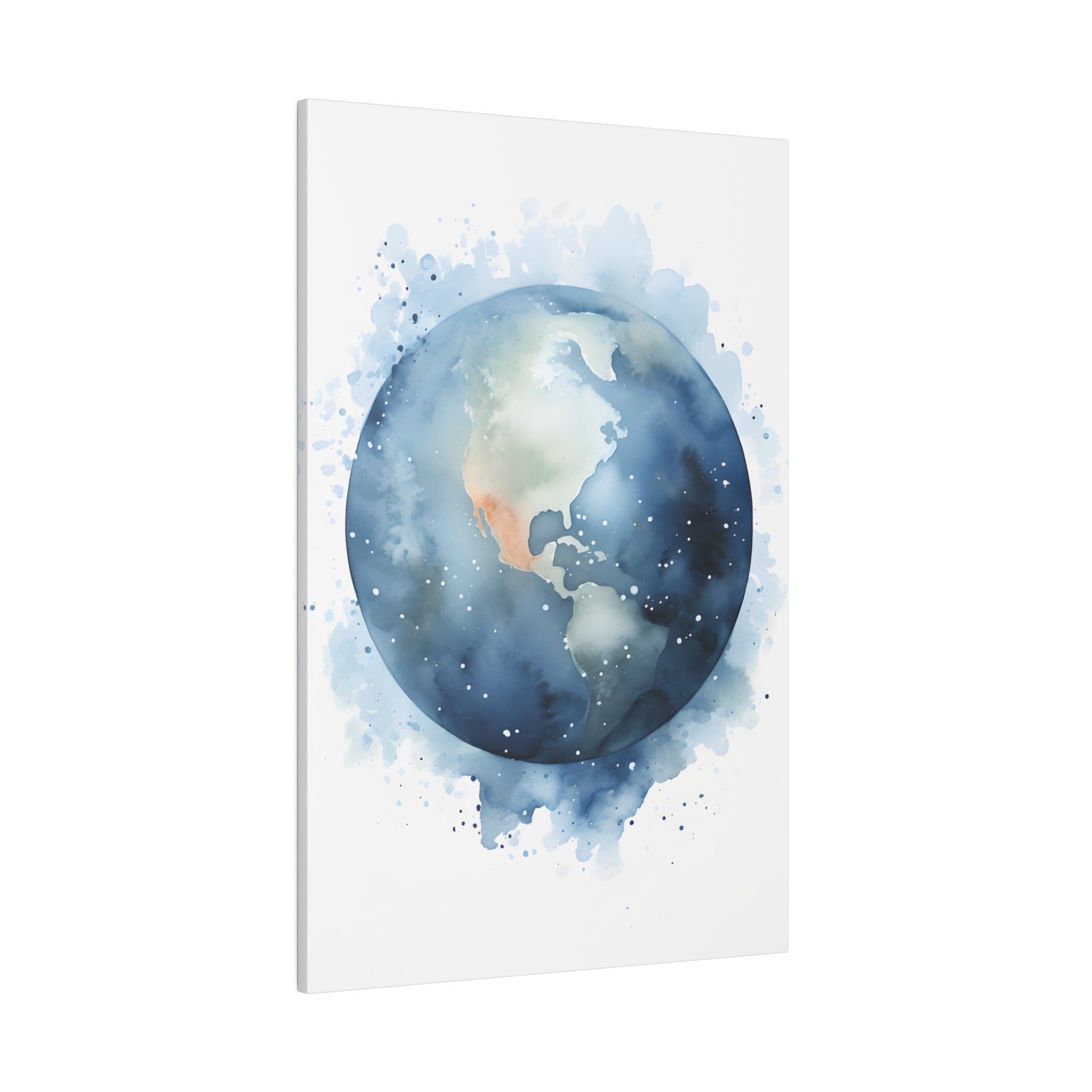 .75&quot; Matte Canvas - Celestial Splash Globe