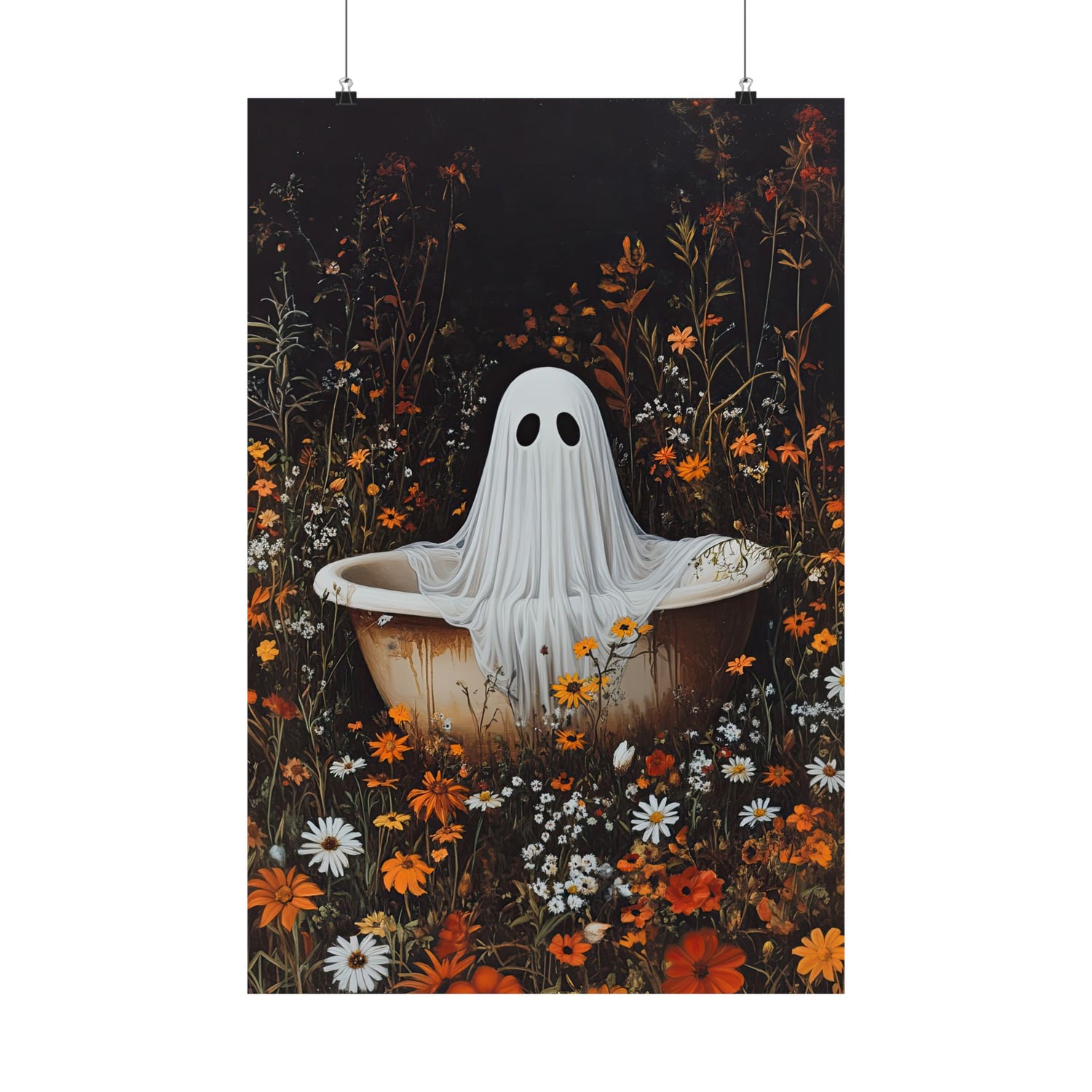 Wildflower Bathtub Ghost