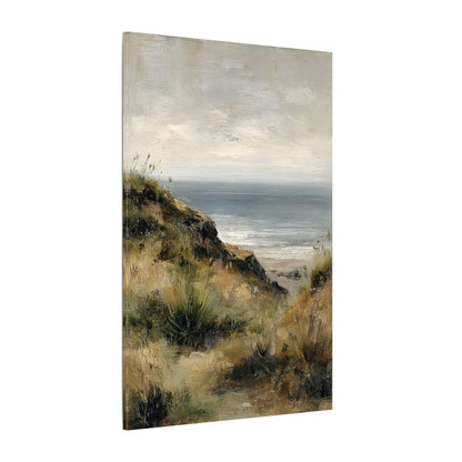 .75" Matte Canvas - Misty Coastal Seascape