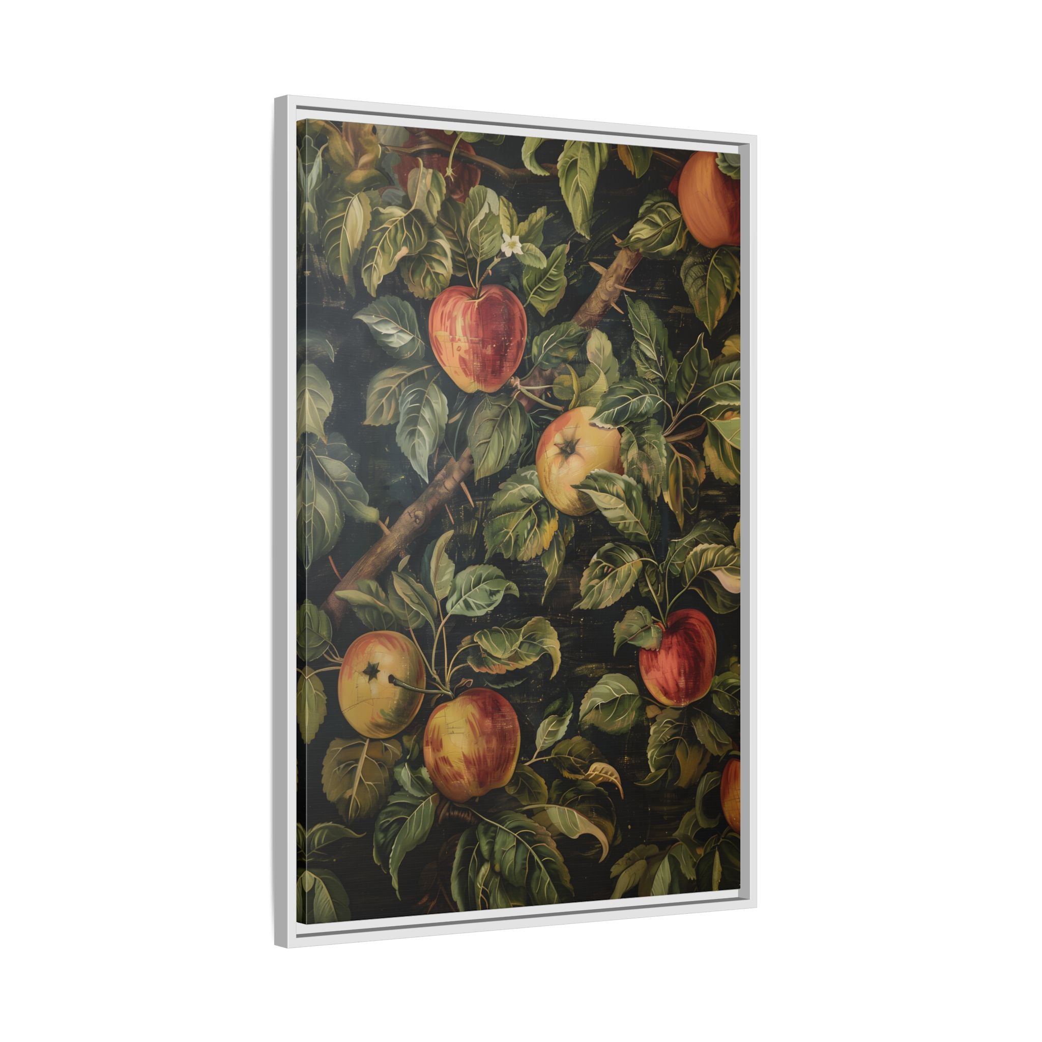 Framed Canvas - Orchard Harvest Apples