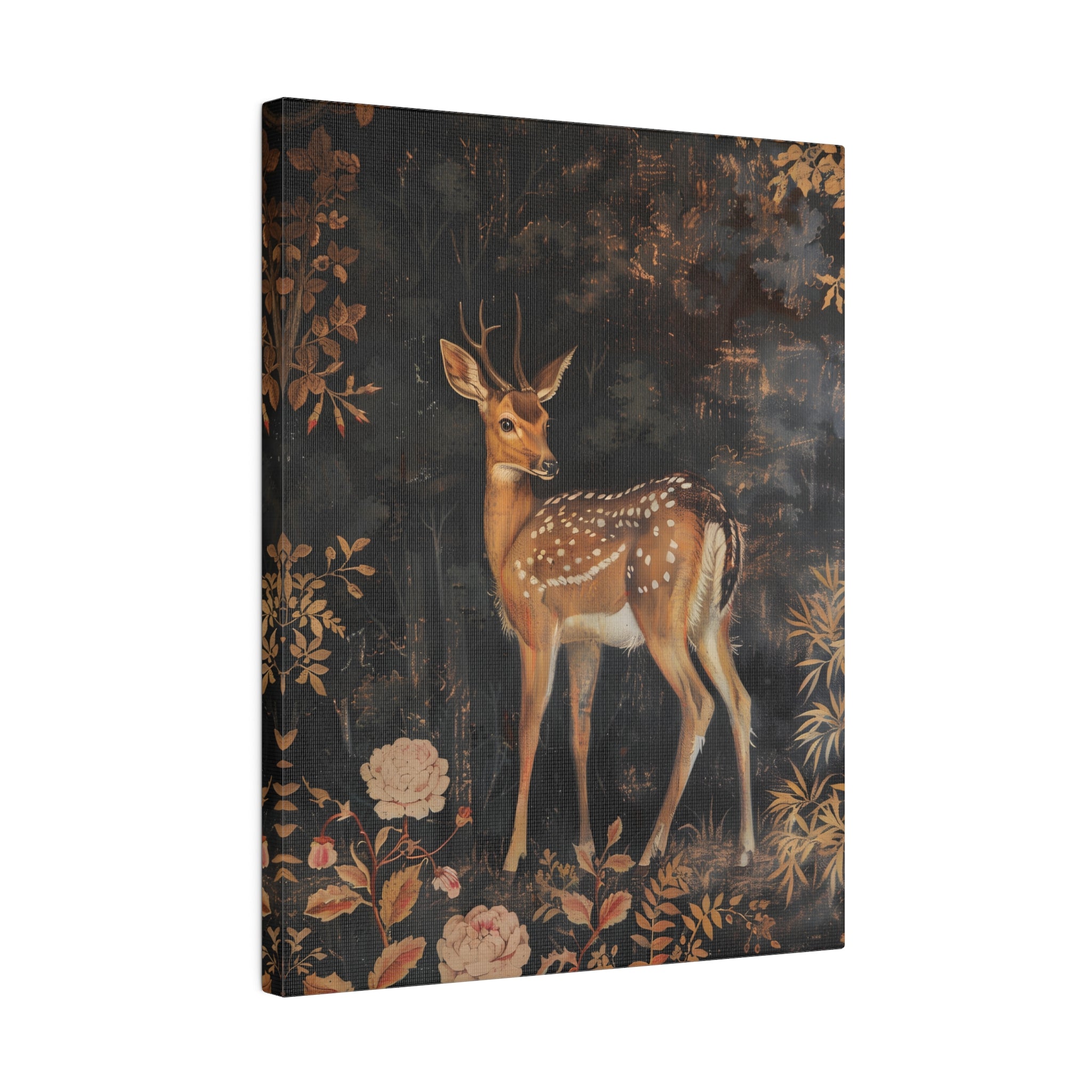 .75&quot; Matte Canvas - Enchanted Forest Doe