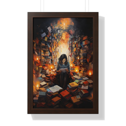 Framed Paper Print - The Sanctuary of Stories