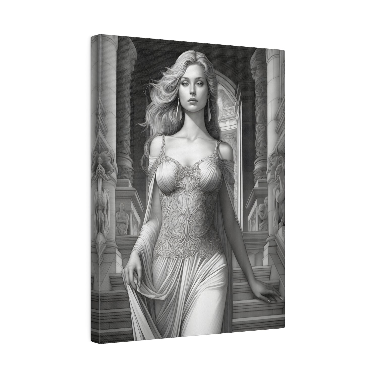 .75&quot; Matte Canvas - Ethereal Freya&