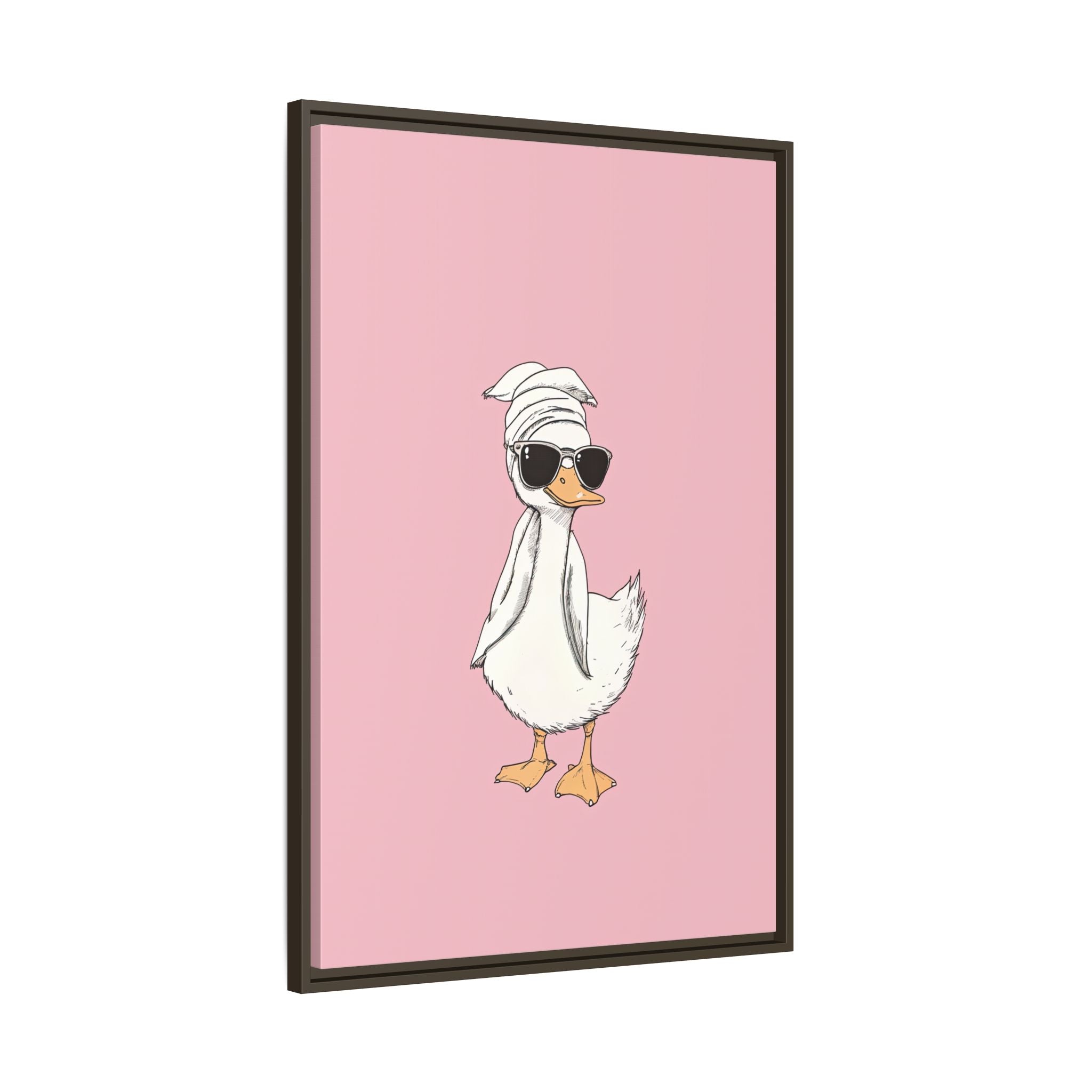 Framed Canvas - Sassy Duck Retreat