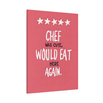 1.25" Matte Canvas - Chef’s Charm