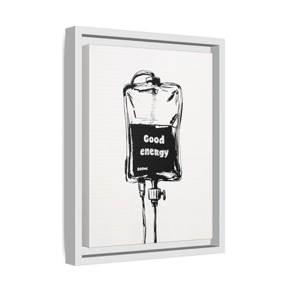 Framed Canvas - Good Energy IV Bag