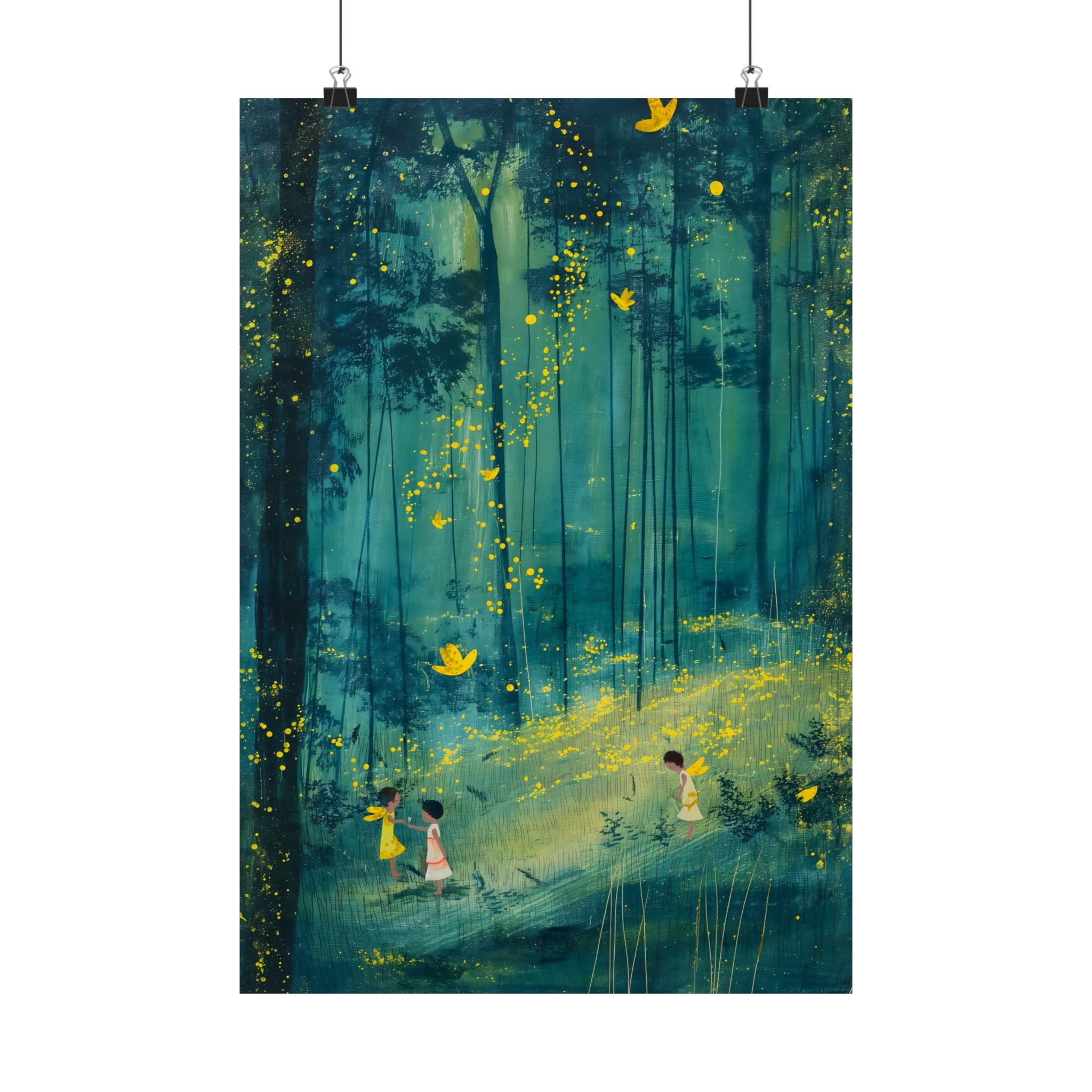 Enchanted Firefly Forest