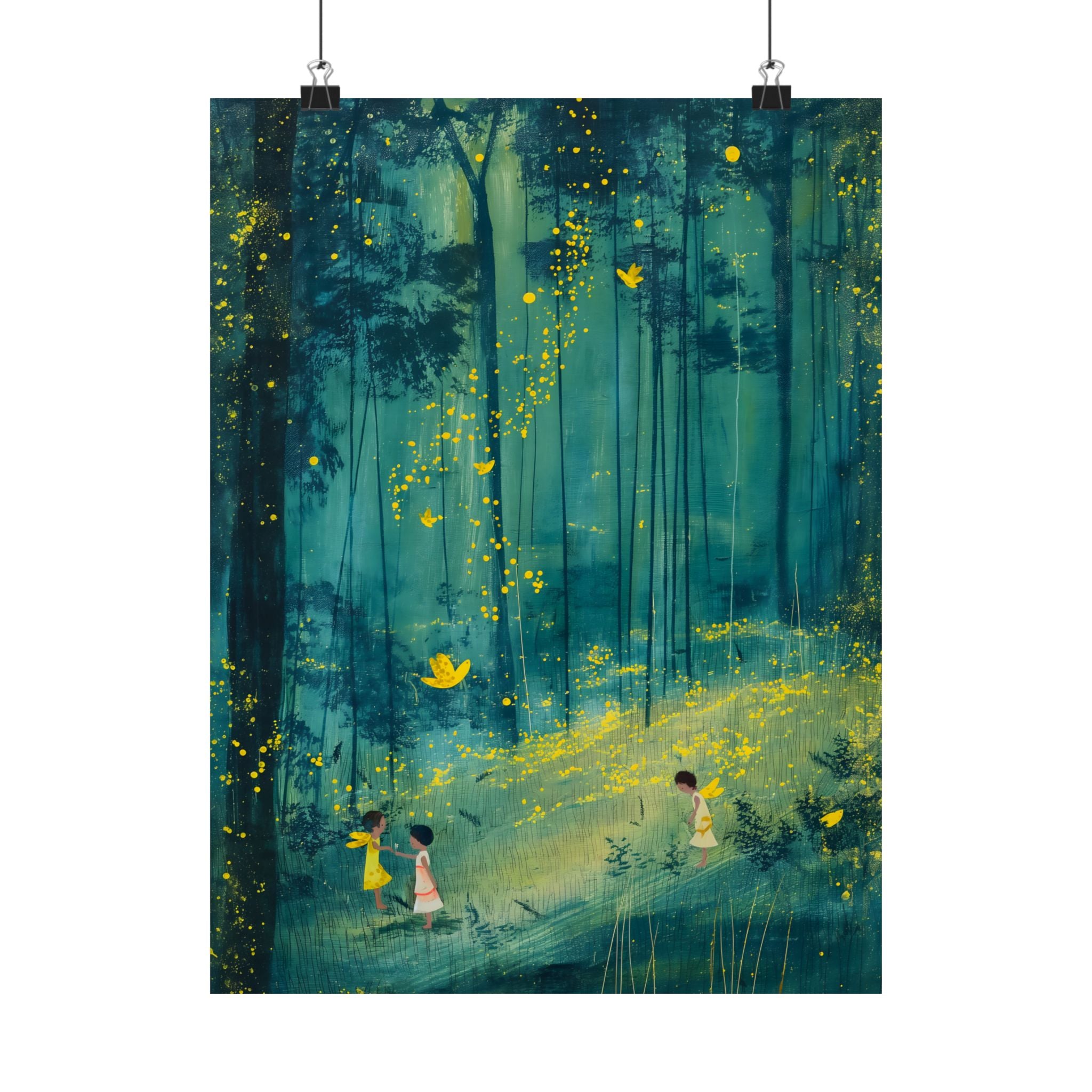 Enchanted Firefly Forest