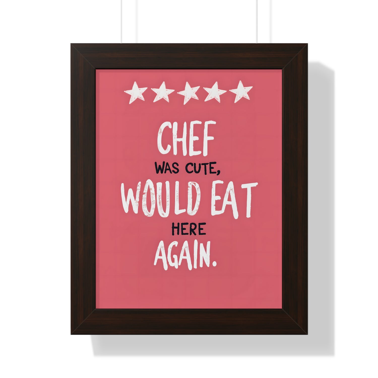 Framed Paper Print - Chef’s Charm