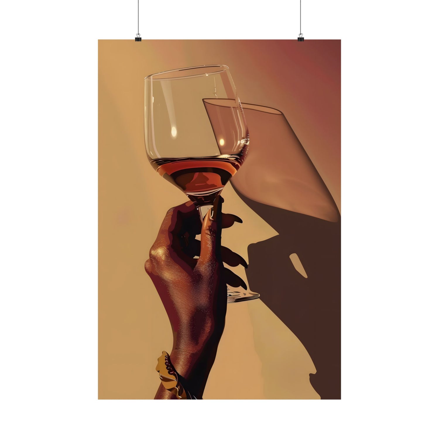 Golden Hour Wine Toast