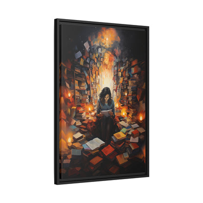 Framed Canvas - The Sanctuary of Stories