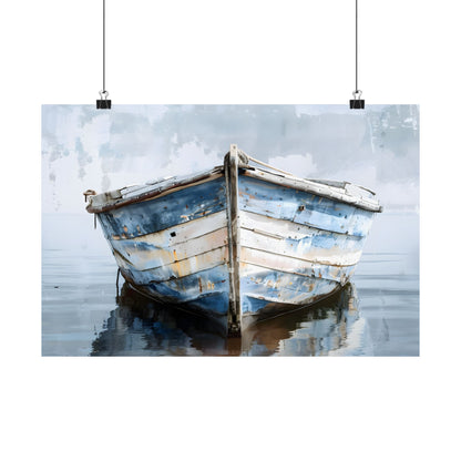 Weathered Harbor Boat