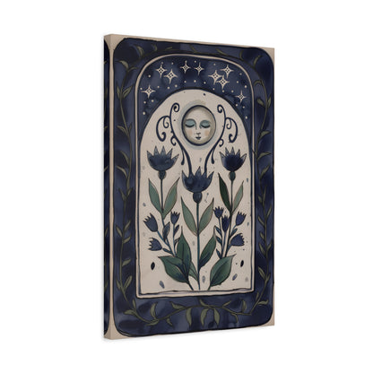 1.25" Matte Canvas - Moonlit Folk Bloom Dream
