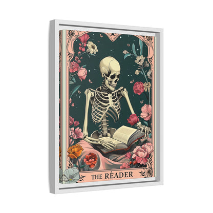 Framed Canvas - The Eternal Reader
