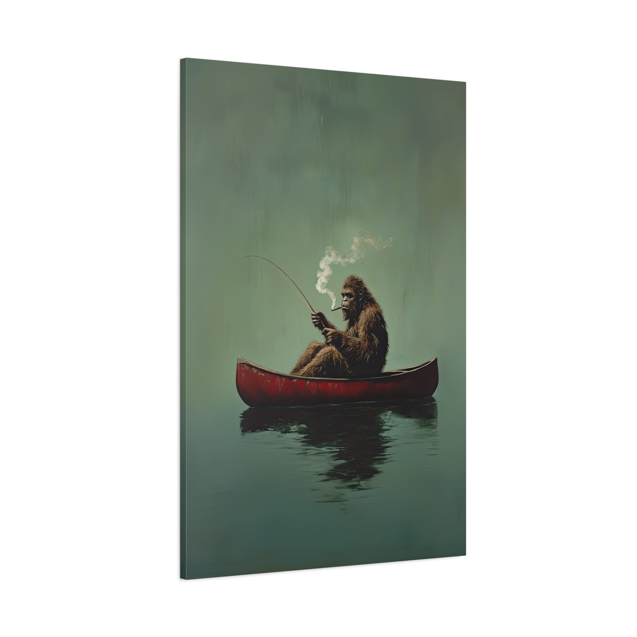 1.25" Matte Canvas - Bigfoot Canoe Adventure