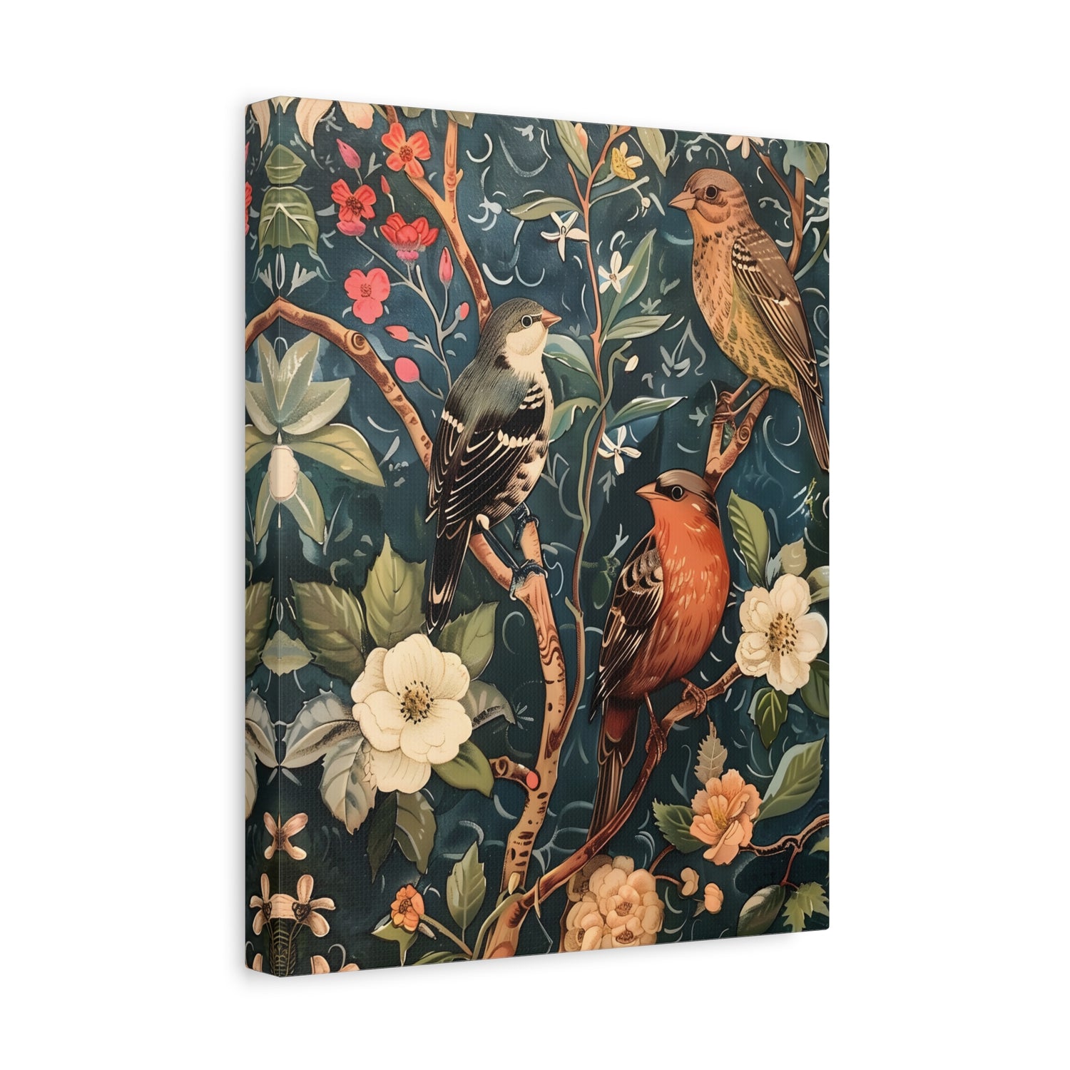 1.25" Matte Canvas - Robin and Sparrow Symphony