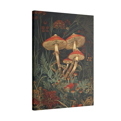 .75&quot; Matte Canvas - Elegant Mushroom Reverie