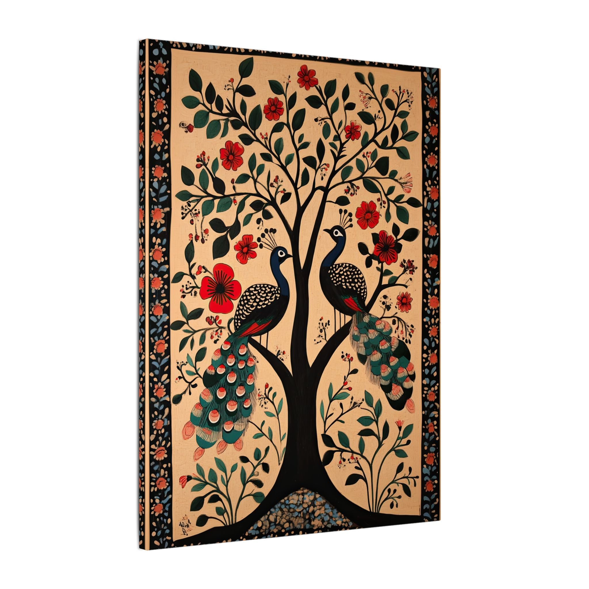 .75" Matte Canvas - Lovers Under Blooming Canopy