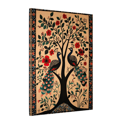 .75" Matte Canvas - Lovers Under Blooming Canopy