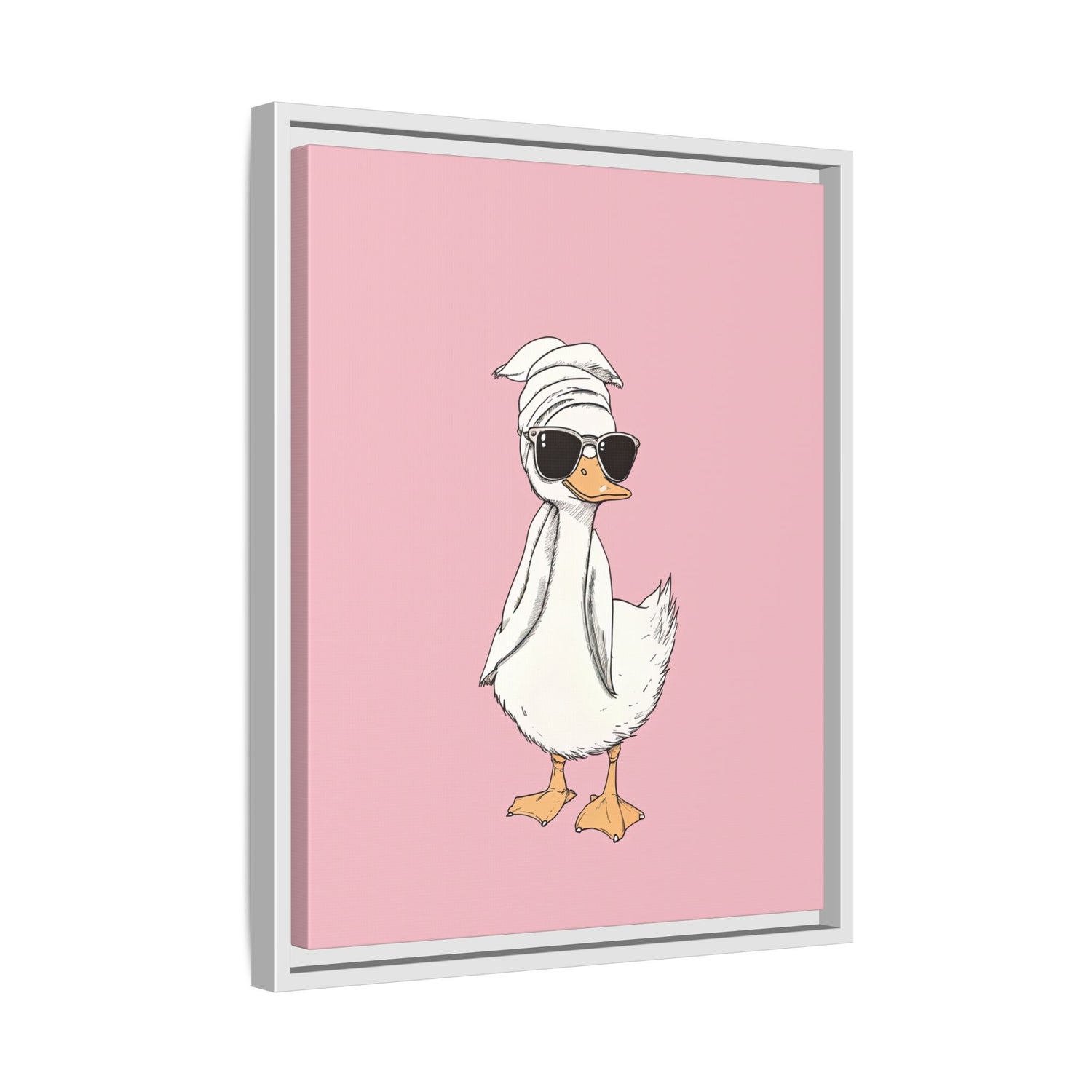 Framed Canvas - Sassy Duck Retreat