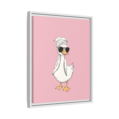 Framed Canvas - Sassy Duck Retreat