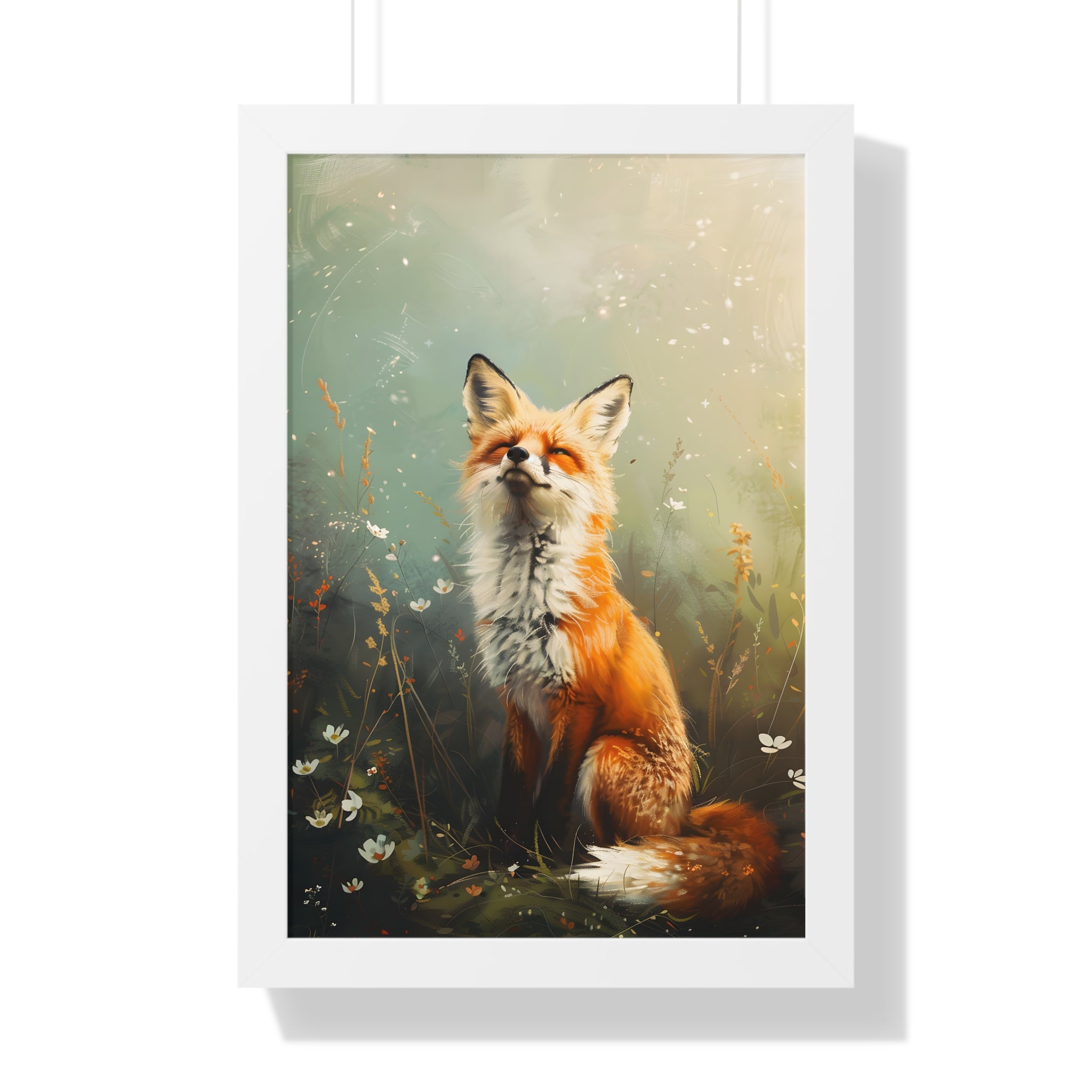 Framed Paper Print - Woodland Fox&