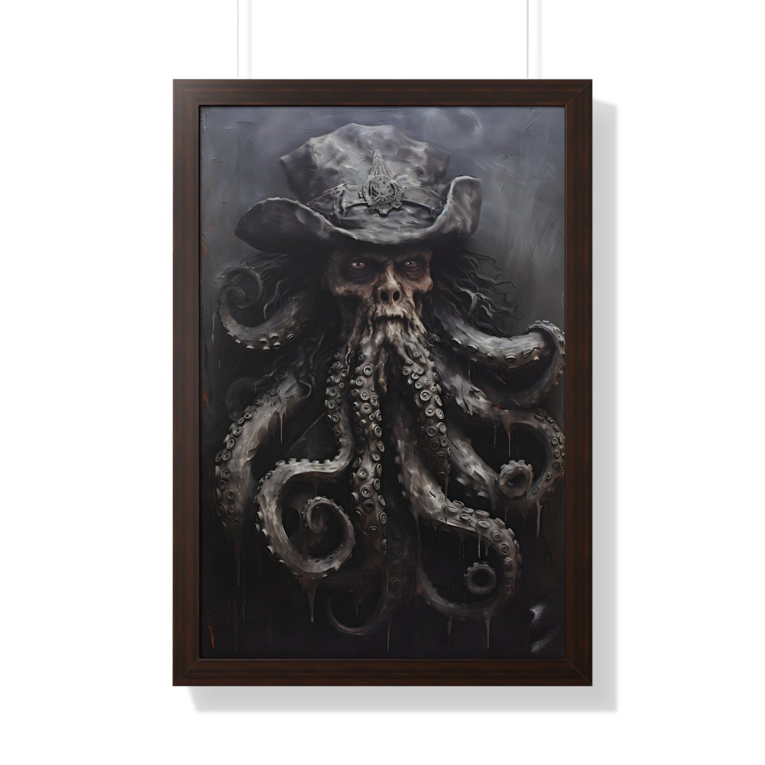 Framed Paper Print - Nautical Horror Legend