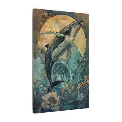 .75" Matte Canvas - Moonrise Humpback Bloom