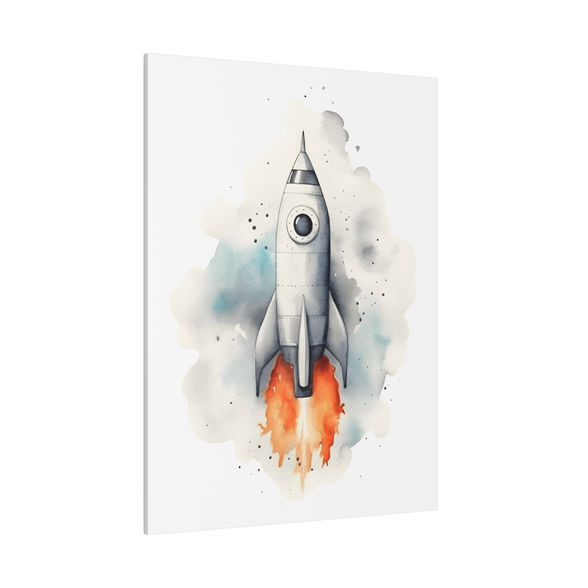 .75&quot; Matte Canvas - Cosmic Liftoff Dreams