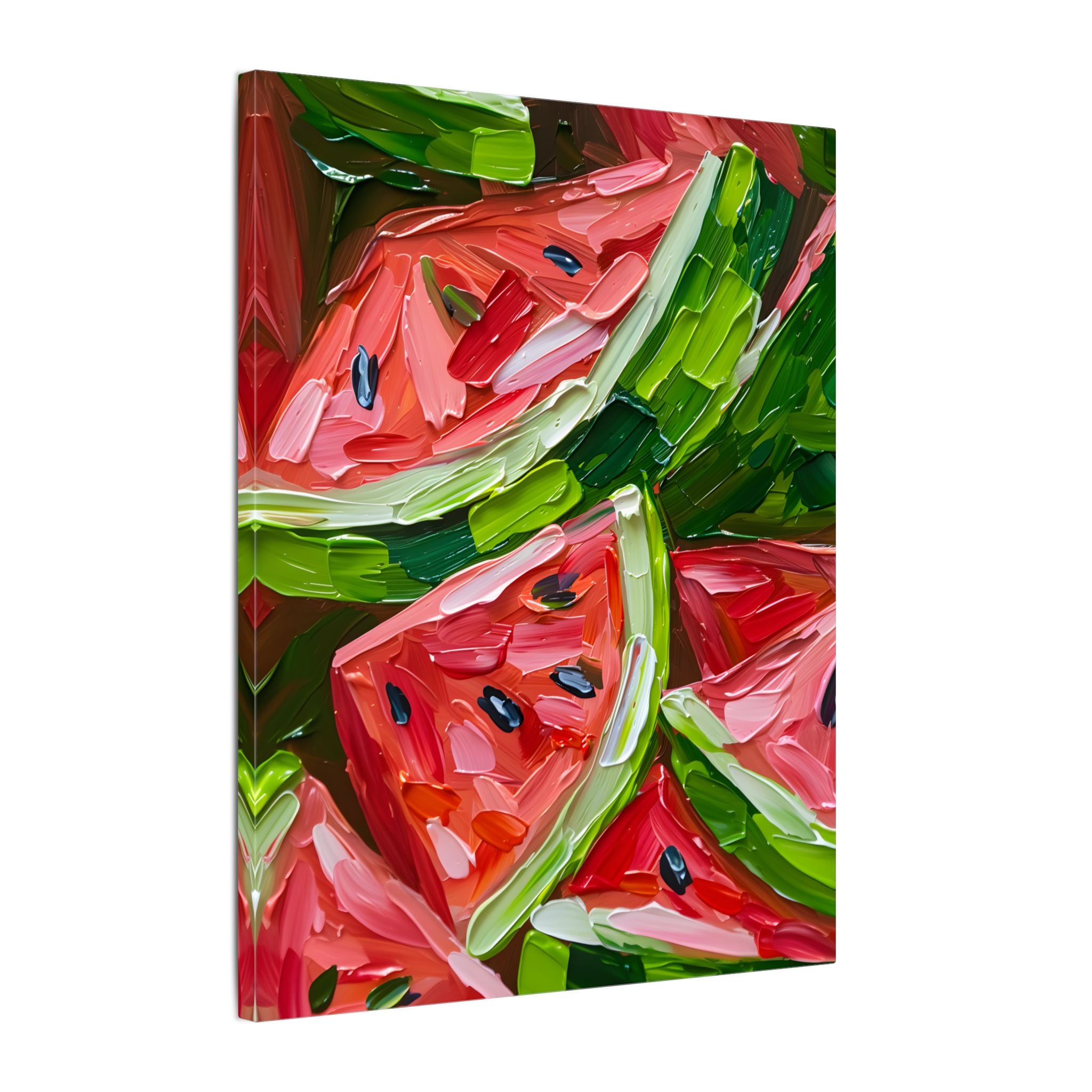 .75" Matte Canvas - Juicy Watermelon Slices