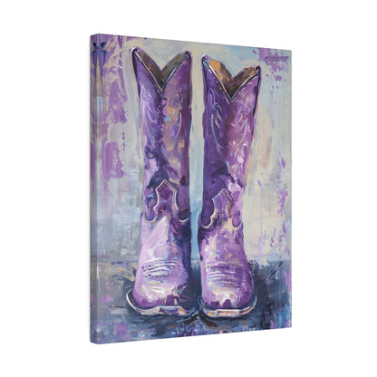 .75" Matte Canvas - Violet Cowgirl Spirit
