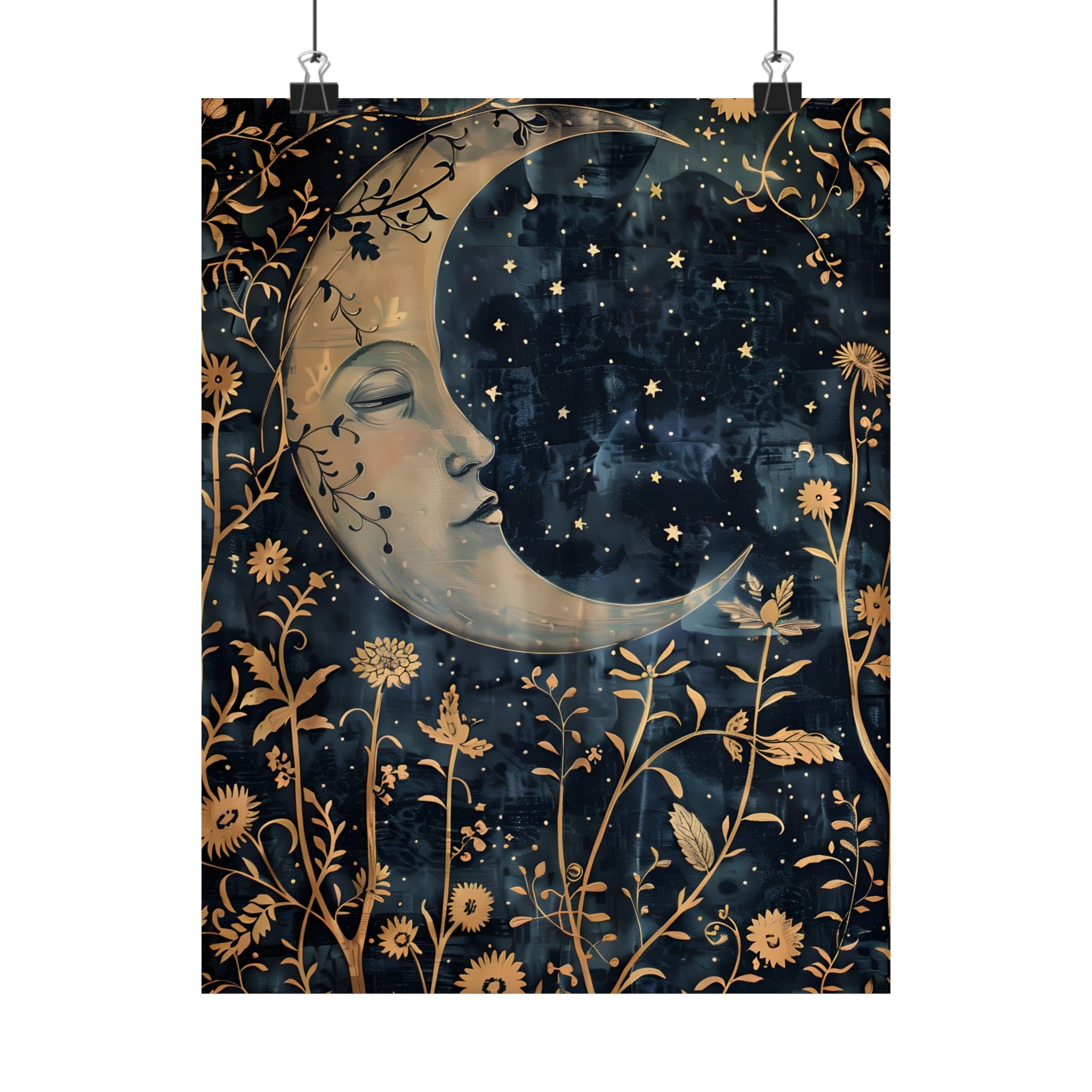 Moonlit Floral Reverie