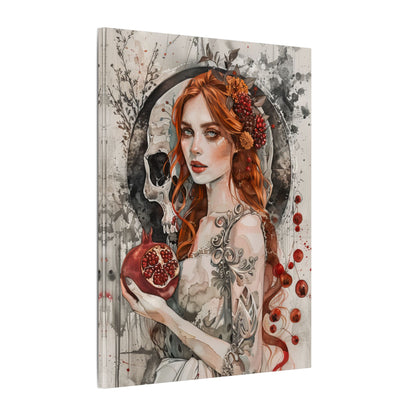 .75" Matte Canvas - Persephone’s Pomegranate Curse