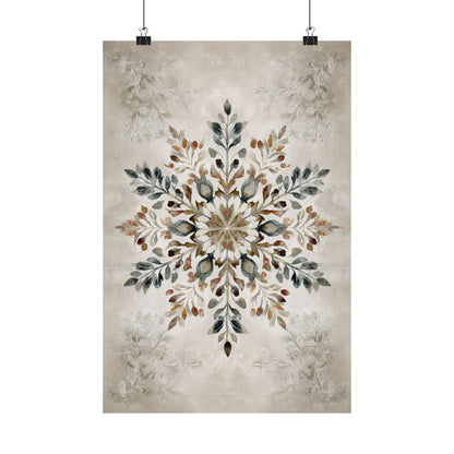 Nordic Botanical Snowflake