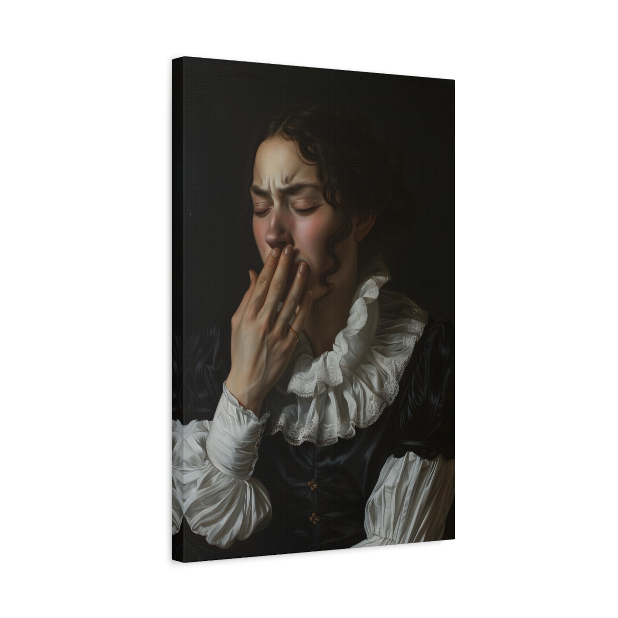 1.25" Matte Canvas - Oh No, It Hit Me