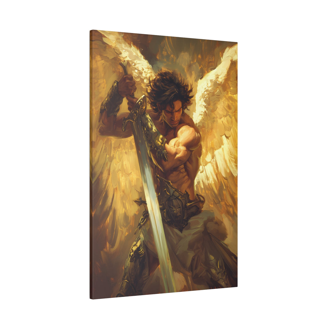 .75&quot; Matte Canvas - Celestial Warrior&