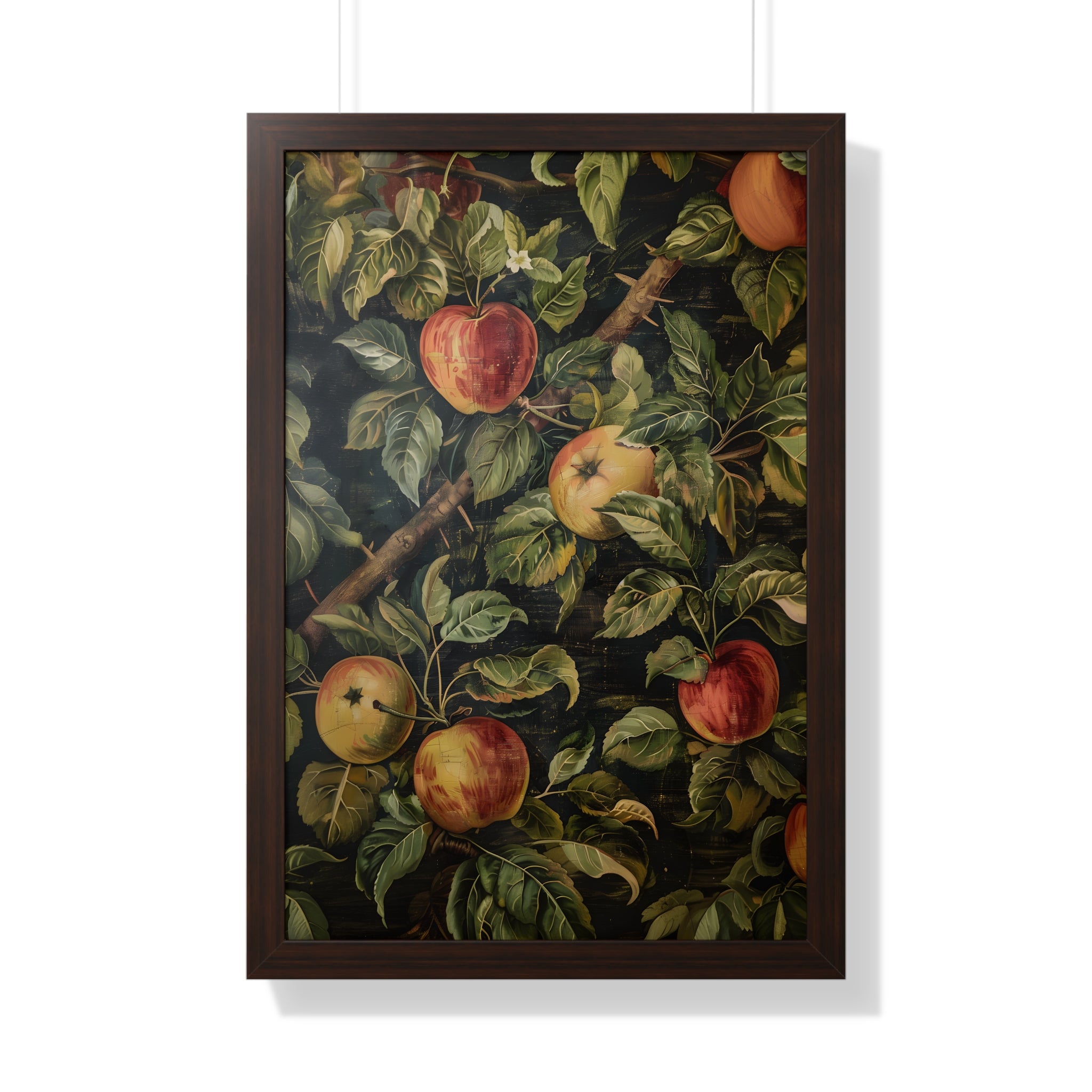 Framed Paper Print - Orchard Harvest Apples