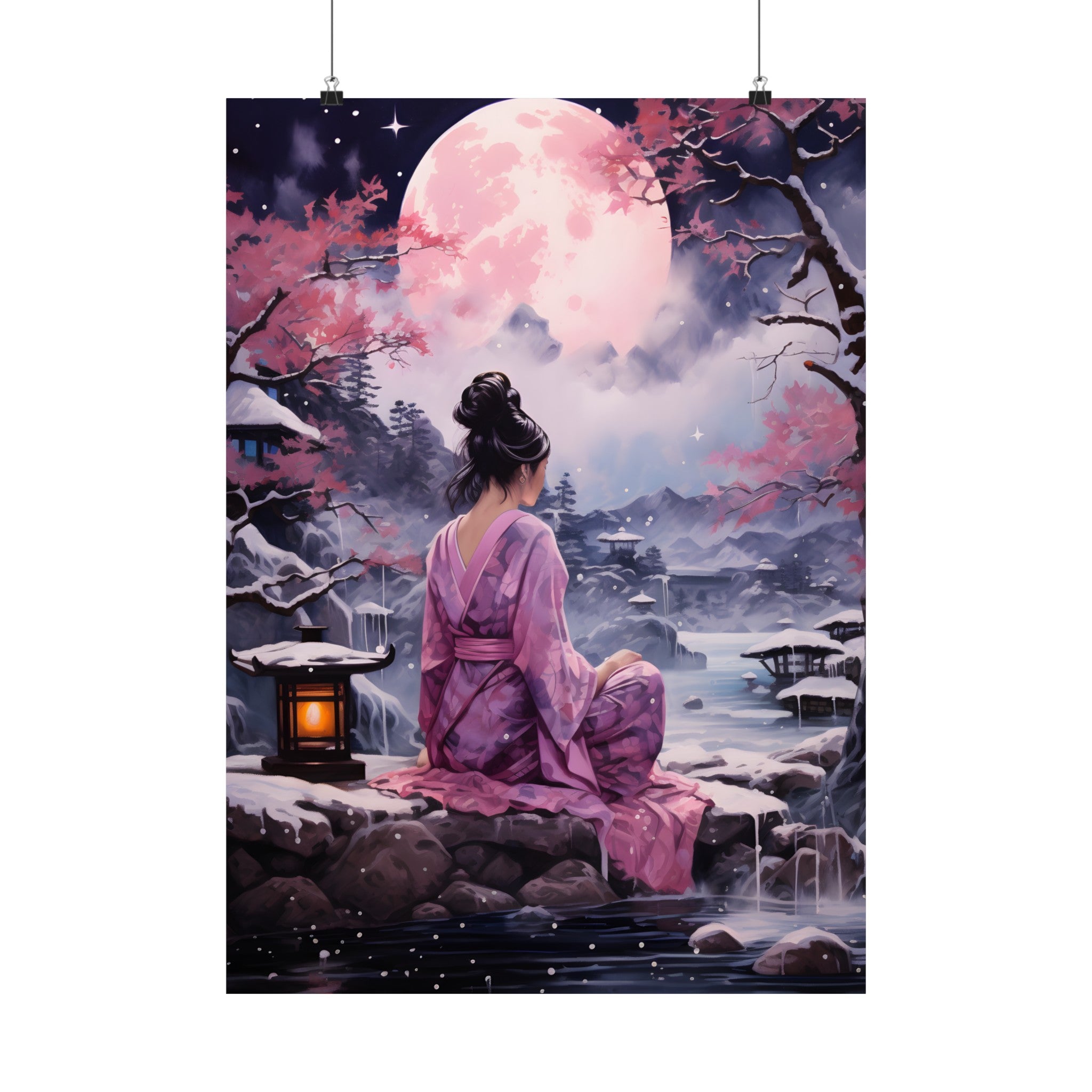 Moonlit Sakura Serenity