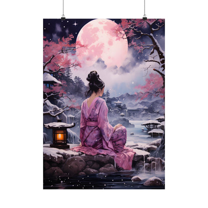 Moonlit Sakura Serenity